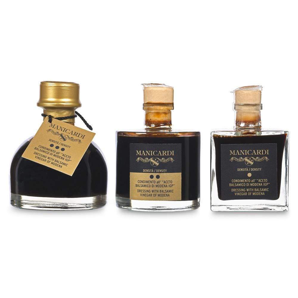 Manicardi Dressings Deluxe Balsamic Vinegar Selection, 100 mL Oil & Vinegar Manicardi 