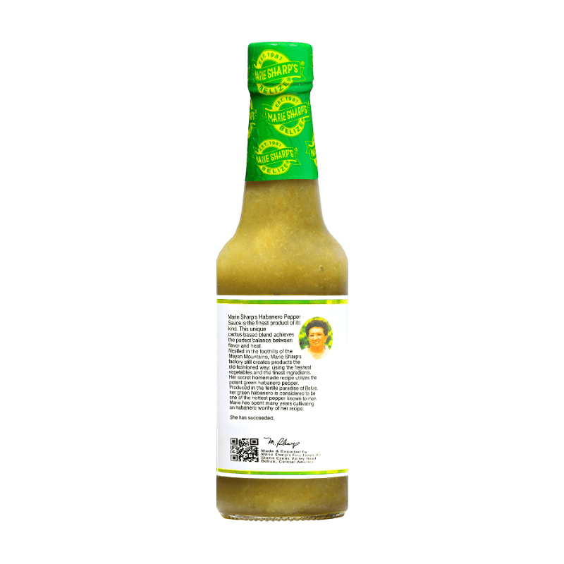 Marie Sharp's Nopal Green Habanero Pepper Sauce ,10 oz Sauces & Condiments Marie Sharp's 