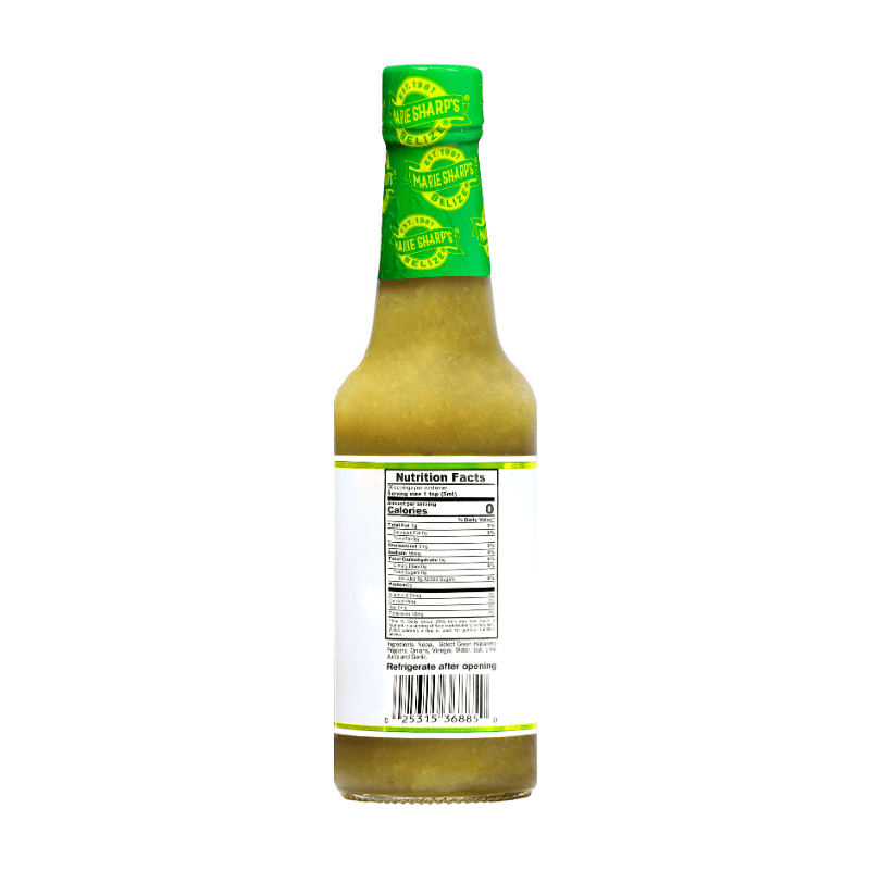Marie Sharp's Nopal Green Habanero Pepper Sauce ,10 oz Sauces & Condiments Marie Sharp's 
