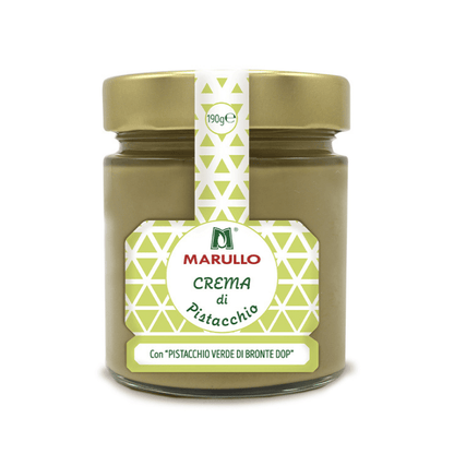 Marullo Bronte Pistachio Cream Spread DOP, 6.7 oz Sweets & Snacks Marullo 