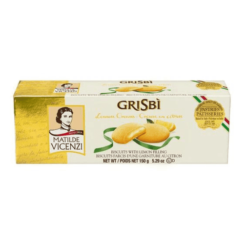 Matilde Vicenzi Grisbi Lemon Shortbread Cookies, 5.29oz Sweets & Snacks Matilde Vicenzi 