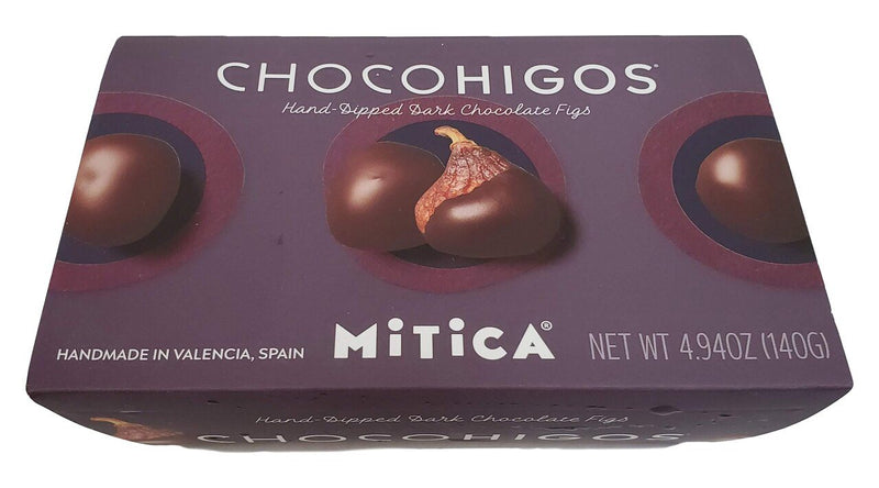 Mitica Chocohigos Hand-dipped Dark Chocolate Figs - 4.9oz