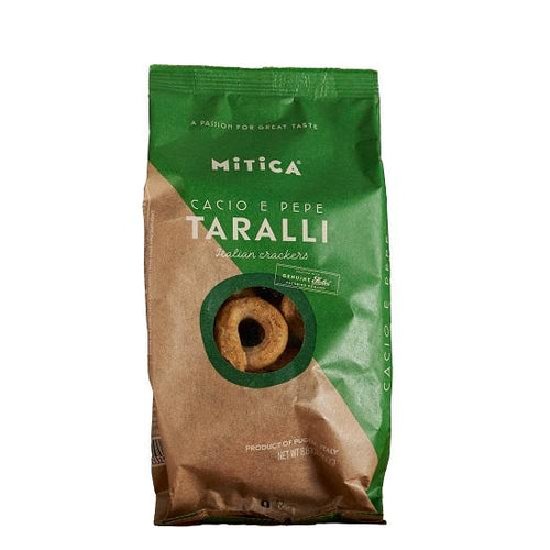 Mitica Taralli Cacio E Pepe, 8.8 oz