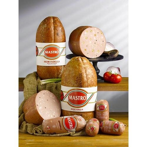 Mortadella with Pistachio by Mastro, 13.5 lb. Meats Mastro