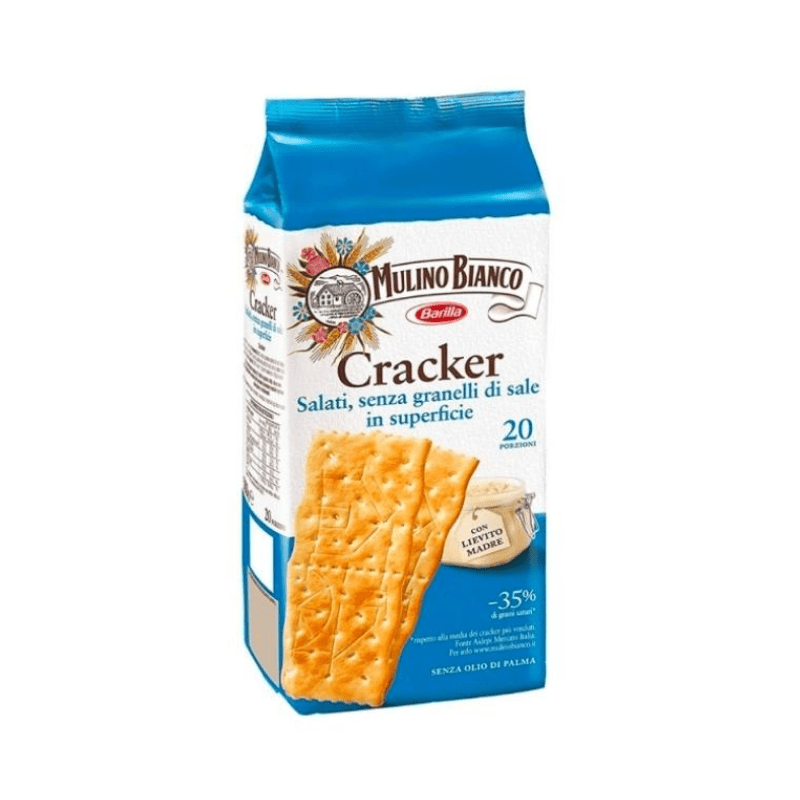 Mulino Bianco Slightly Salted Italian Crackers, 17.6 oz Sweets & Snacks Mulino Bianco 