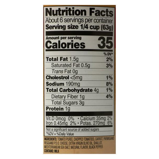 Mutti Parmigiano Reggiano Pizza Sauce, 14 oz Pizza Sauce Mutti 