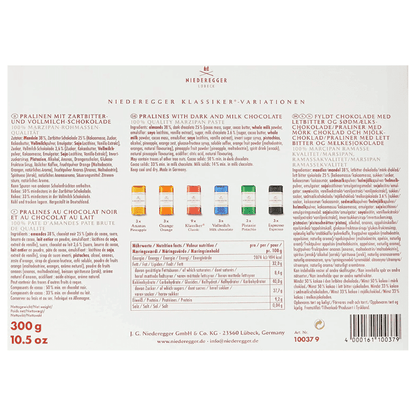 Niederegger Classic Marzipans Variety Gift Box, 10.5 oz Sweets & Snacks Niederegger 