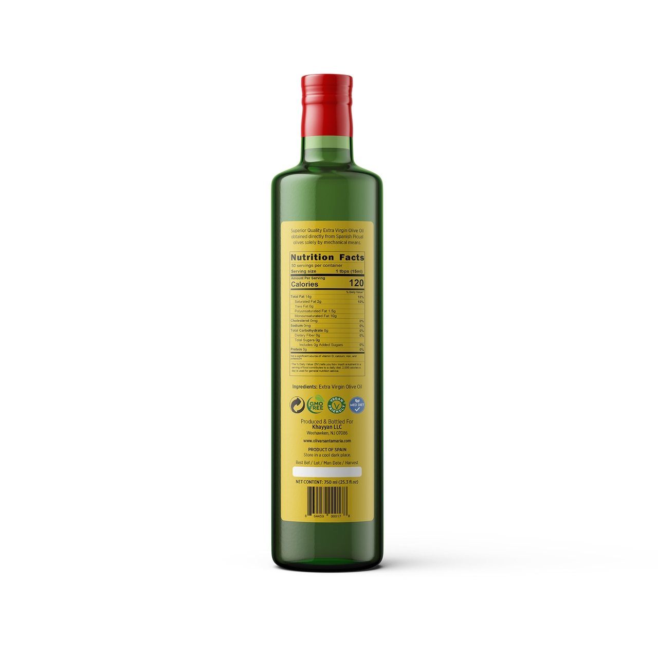Olivar Santamaria Picual Premium Extra Virgin Olive Oil, 25.4 oz