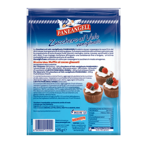 Paneangeli Vanilla Icing Sugar, 4.4 oz Pantry Paneangeli 