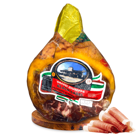 Parma Prosciutto Grassi Giuseppe Black Label 18 months, 17 lb. Meats La Torre 