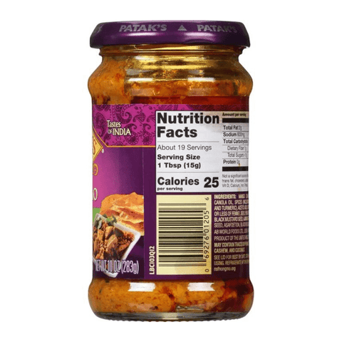 Patak's Mango Pickle, 10 oz Pantry Patak's 