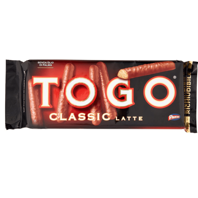 Pavesi Togo Classic Latte Milk Chocolate Covered Cookies, 4.2 oz Sweets & Snacks Pavesi 