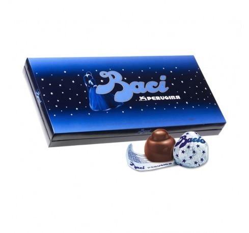 Perugina Baci Classic Dark Chocolate Hazelnut 28 Pieces Box, 14 oz