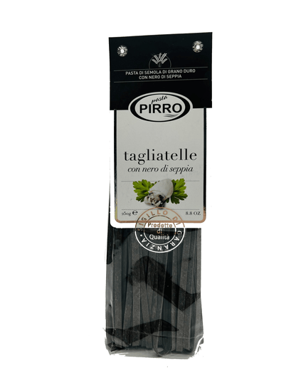 Pirro Tagliatelle with Squid Ink, 250 grams Pasta & Dry Goods Pirro 