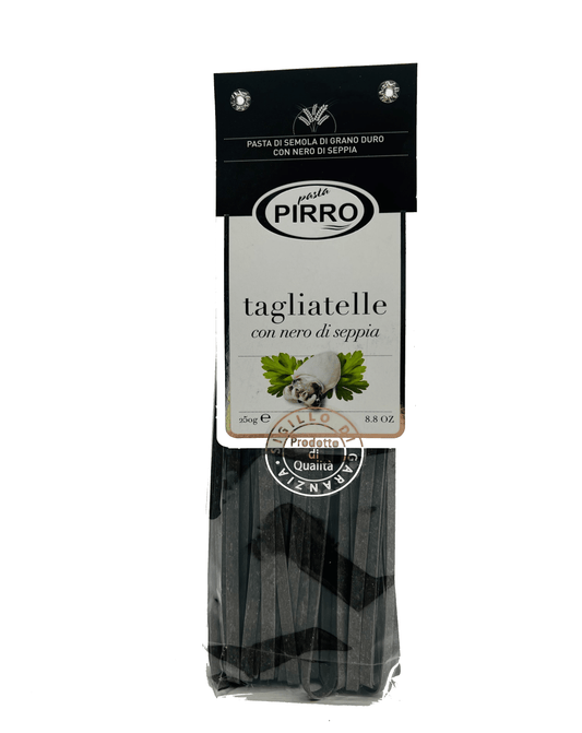 Pirro Tagliatelle with Squid Ink, 250 grams Pasta & Dry Goods Pirro 