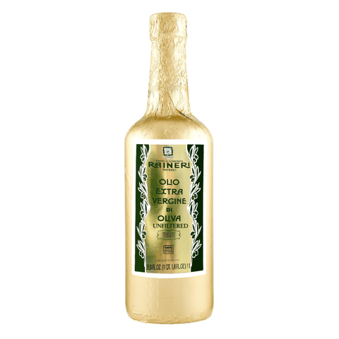 Raineri Gold Unfiltered Extra Virgin Olive Oil, 33.8 oz | 1 Liter Oil & Vinegar Raineri 