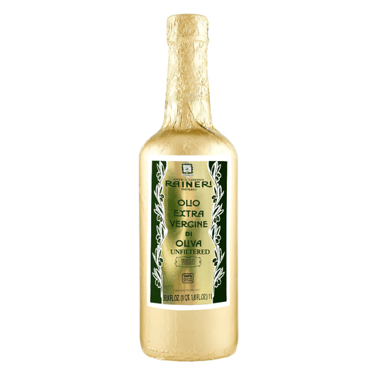 Raineri Gold Unfiltered Extra Virgin Olive Oil, 33.8 oz | 1 Liter Oil & Vinegar Raineri 