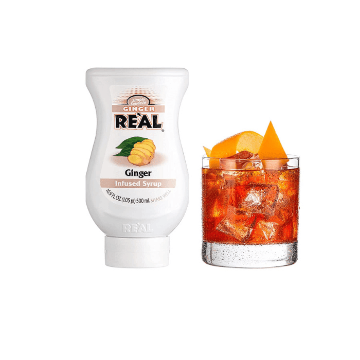 Reàl Ginger Infused Syrup, 16.9 oz Coffee & Beverages Real 