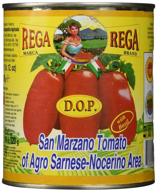 Rega San Marzano Peeled Tomatoes D.O.P., 28 oz Fruits & Veggies Rega 