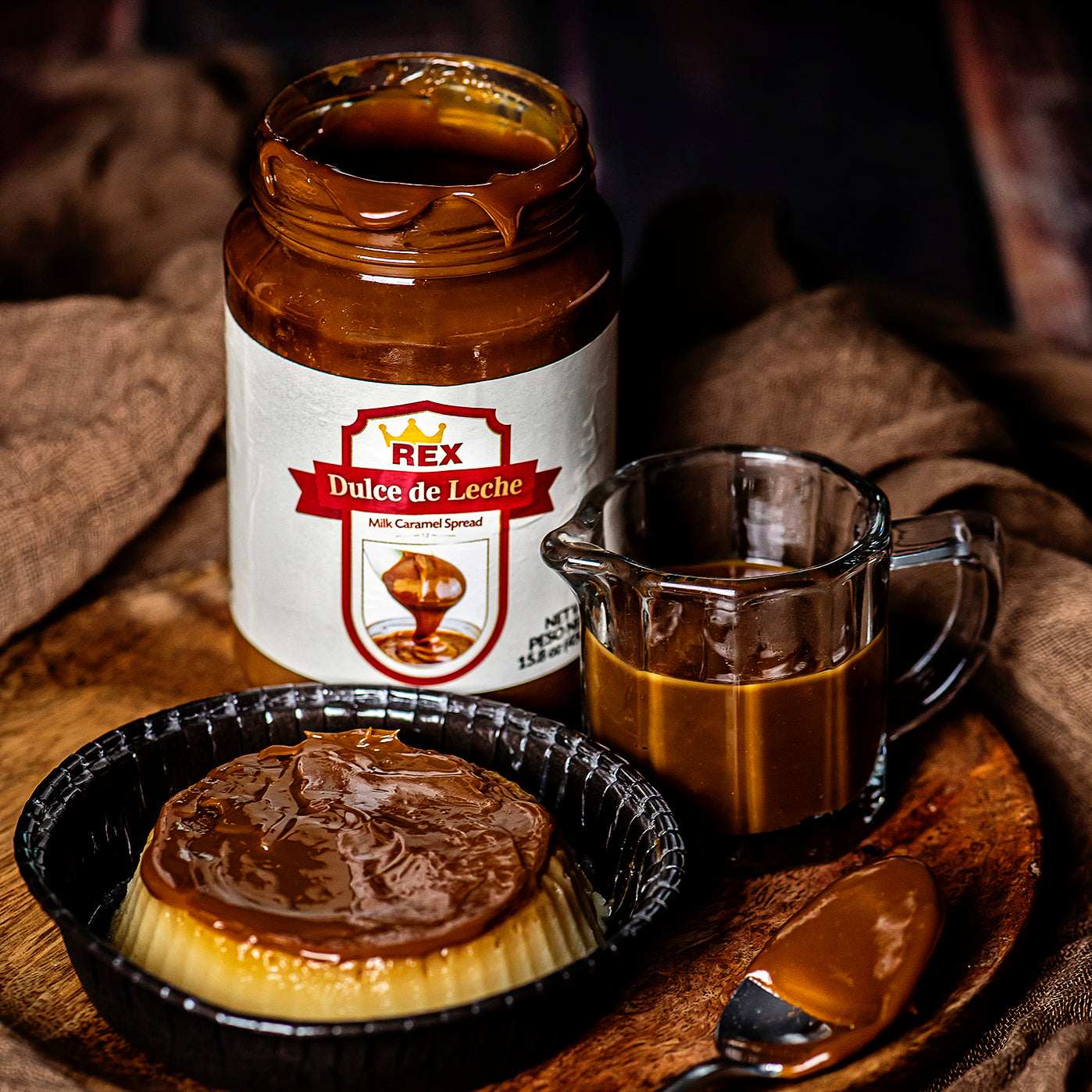Rex Dulce de Leche Milk Caramel Spread, 15.8 oz Pantry Rex 