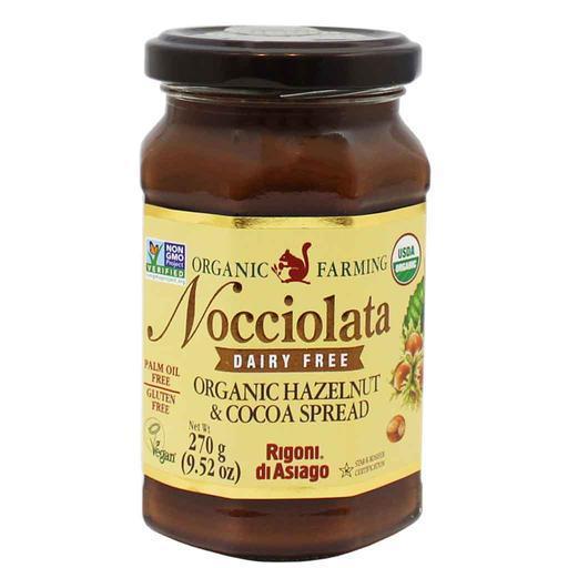 Rigoni di Asiago Dairy Free Organic Hazelnut & Cocoa Spread, 9.52 oz