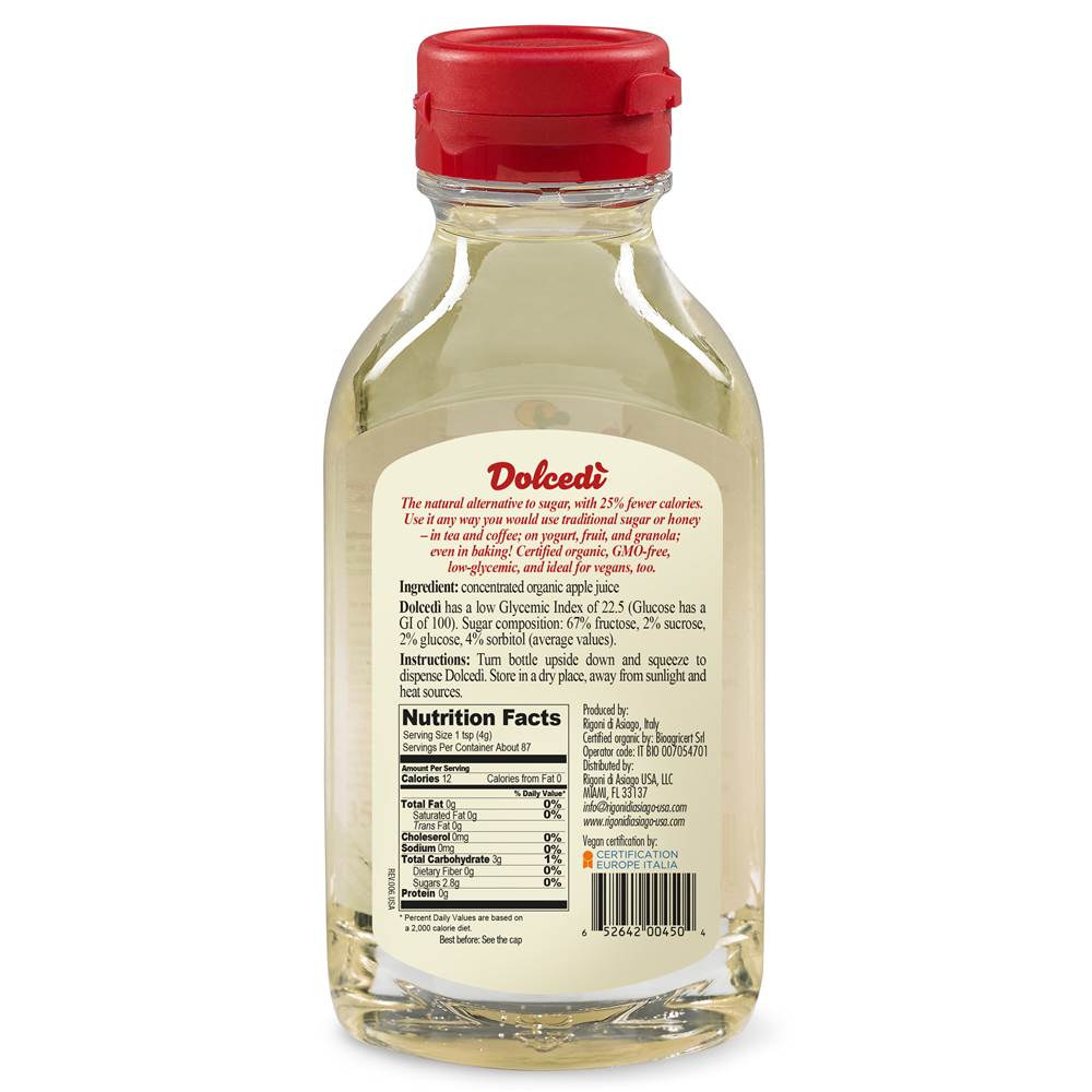 Rigoni di Asiago Dolce di Organic Sweetener, 12.3 oz Pantry Rigoni di Asiago 