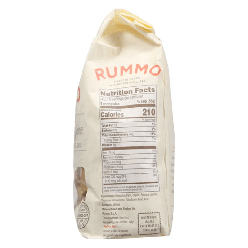 Rummo No.50 Rigatoni Pasta, 1 lb. (454 grams) Pasta & Dry Goods Rummo 