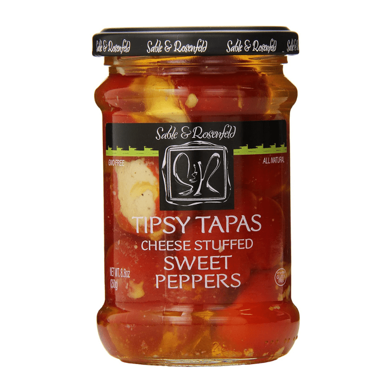 Sable & Rosenfeld Tipsy Tapas Cheese Stuffed Sweet Peppers, 8.8 oz Fruits & Veggies Sable & Rosenfeld 