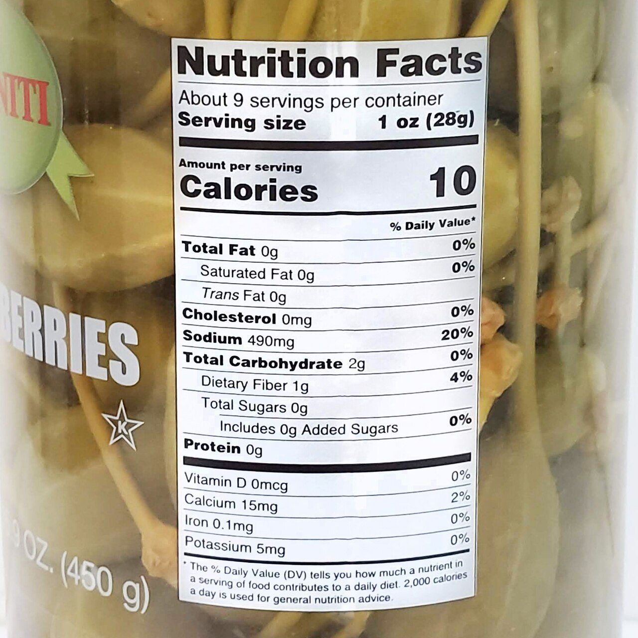 Sanniti Caperberries - 450g