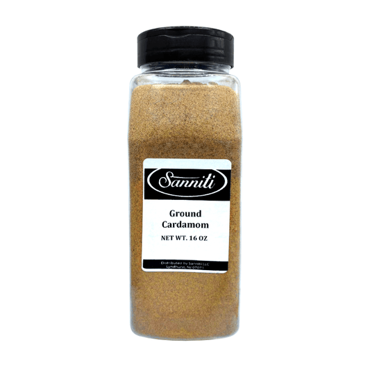 Sanniti Ground Cardamom, 16 oz Pantry Sanniti 