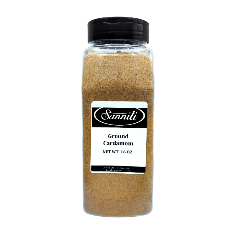 Sanniti Ground Cardamom, 16 oz Pantry Sanniti 