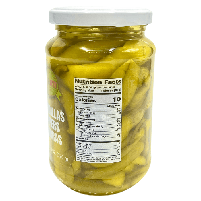 Sanniti Guindilla Peppers Piparras 'Pepperoncini', 11.3 oz Fruits & Veggies Sanniti 