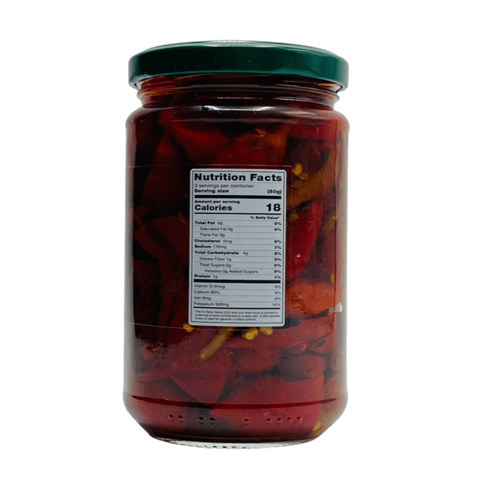 Sanniti Italian Calabrian Hot Long Chili Peppers, 10 oz Fruits & Veggies Sanniti 