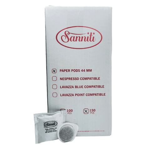 Sanniti Italian Espresso Coffee Pods, 150 Pods Coffee & Beverages Sanniti 