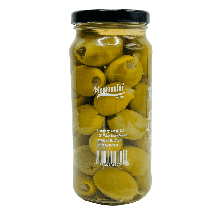 Sanniti Jalapeno & Onion Stuffed Olives,16 oz Olives & Capers Sanniti 