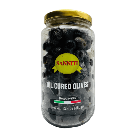 Sanniti Oil Cured Olives Jar, 13.4 oz Olives & Capers Sanniti 