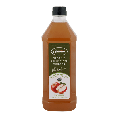 Sanniti Organic Apple Cider Vinegar, 34 oz Oil & Vinegar Sanniti 