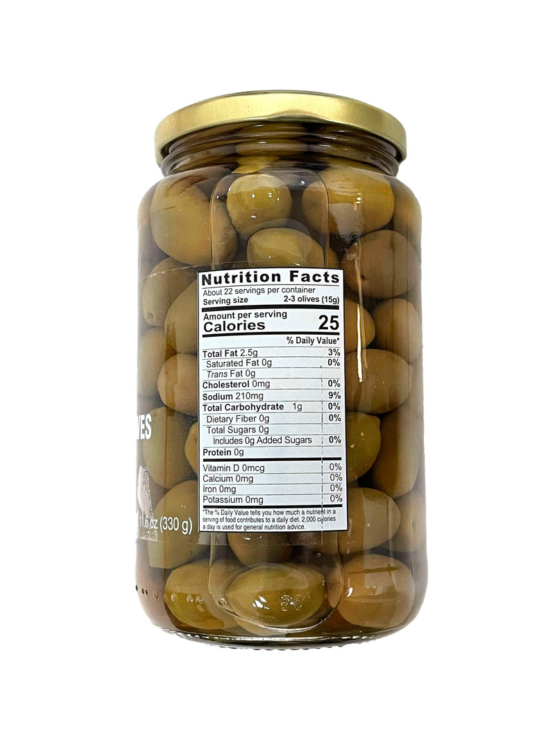 Sanniti Picholine Olives Jar, 550 g Olives & Capers Sanniti 