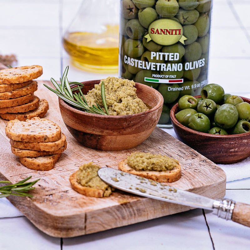 Sanniti Pitted Castelvetrano Olives Jar, 19 oz Olives & Capers Sanniti 