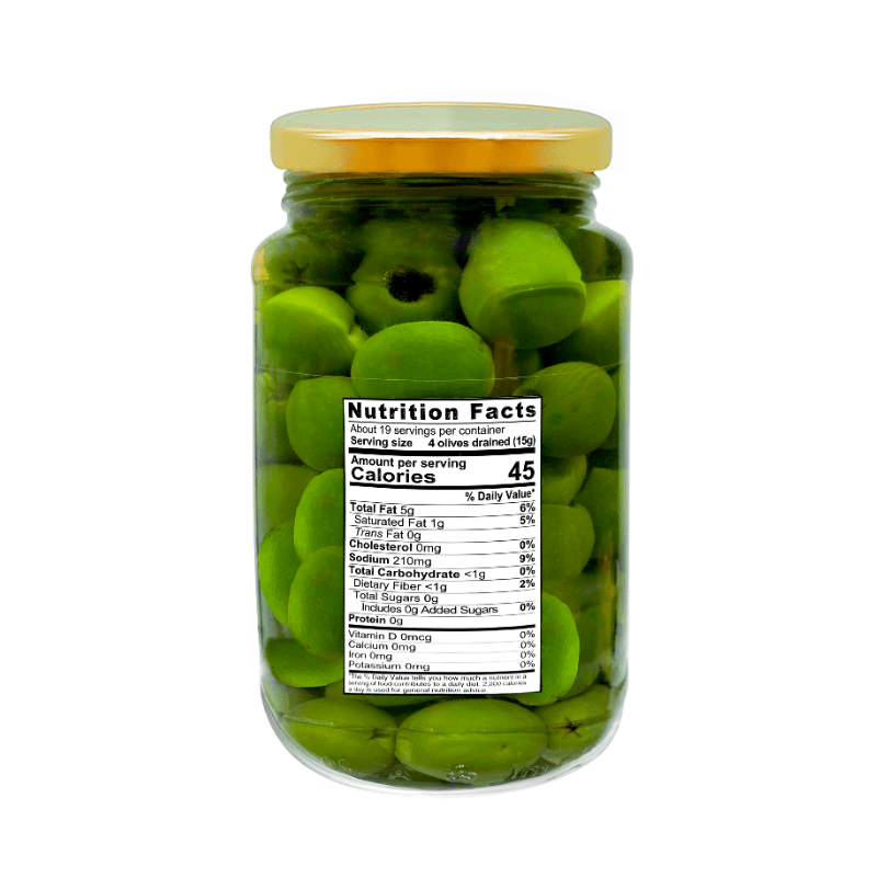 Sanniti Pitted Castelvetrano Olives Jar, 19 oz Olives & Capers Sanniti 