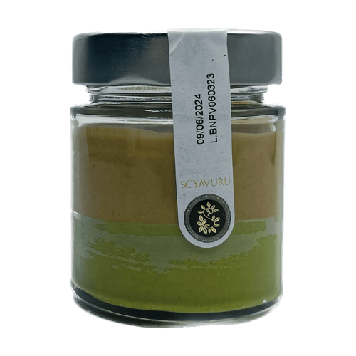 Scyavuru Hazelnut and Pistachio Cream, 4.23 oz Pantry Scyavuru 