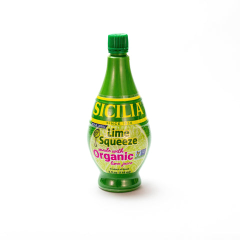 Sicilia Organic Lime Squeeze with Lime Juice, 4 oz
