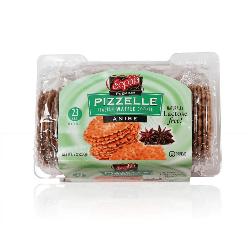 Sophia Pizelle Anise Waffle Cookies, 7 oz Sweets & Snacks Sophia 