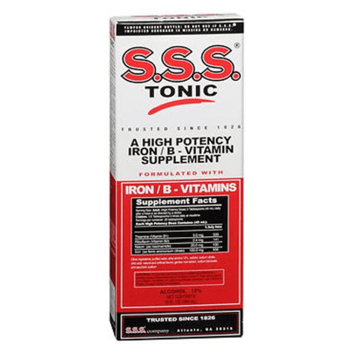 S.S.S Tonic Liquid, 10 oz Health & Beauty S.S.S 