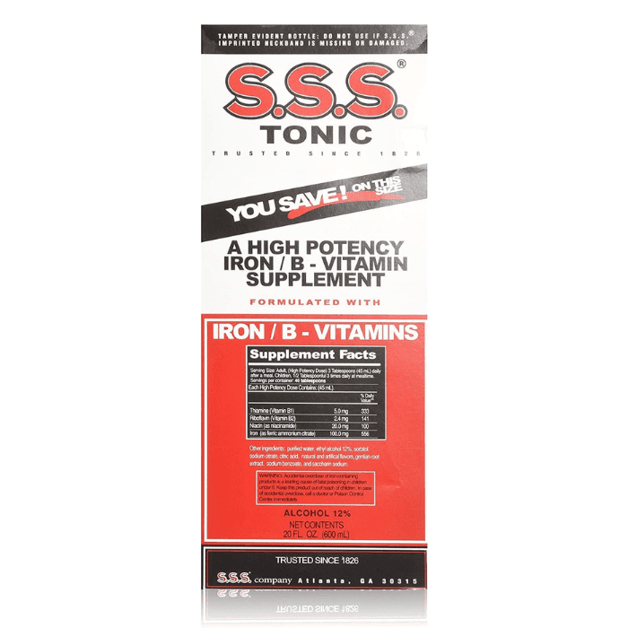 S.S.S Tonic Liquid, 20 oz Health & Beauty S.S.S 