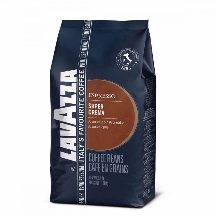 Lavazza Super Crema Espresso Whole Bean - 2.2 lbs (Pack of 2)