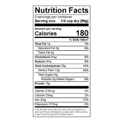 Timeless Seeds Organic Black Beluga Lentils, 16 oz Pasta & Dry Goods Timeless Seeds 