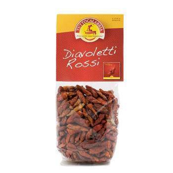 Tutto Calabria Diavoletti Small Hot Peppers Bag, 1.7 oz (50 grams) Pantry Tutto Calabria 