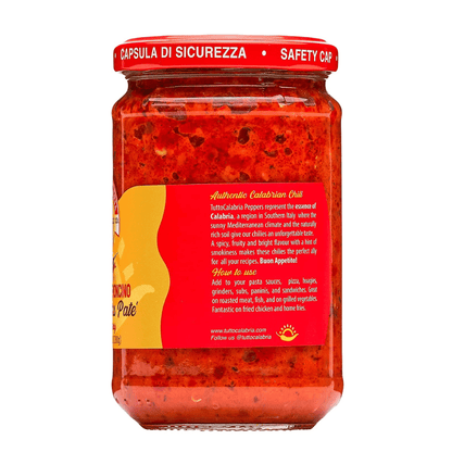 Tutto Calabria Hot Peppers Pate, 9.8 oz Sauces & Condiments Tutto Calabria 