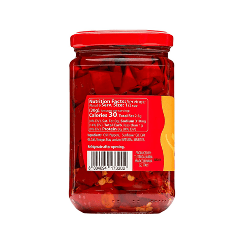 Tutto Calabria Sliced Hot Chili Peppers, 10 oz Fruits & Veggies Tutto Calabria 